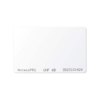 ACCESSCARD6B AccessPRO UHF Card for Long Range Readers 900 MHz / ISO 18000 6B / Non P