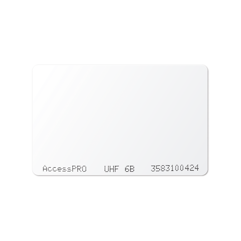 ACCESSCARD6B AccessPRO UHF Card for Long Range Readers 900 MHz / ISO 18000 6B / Non P