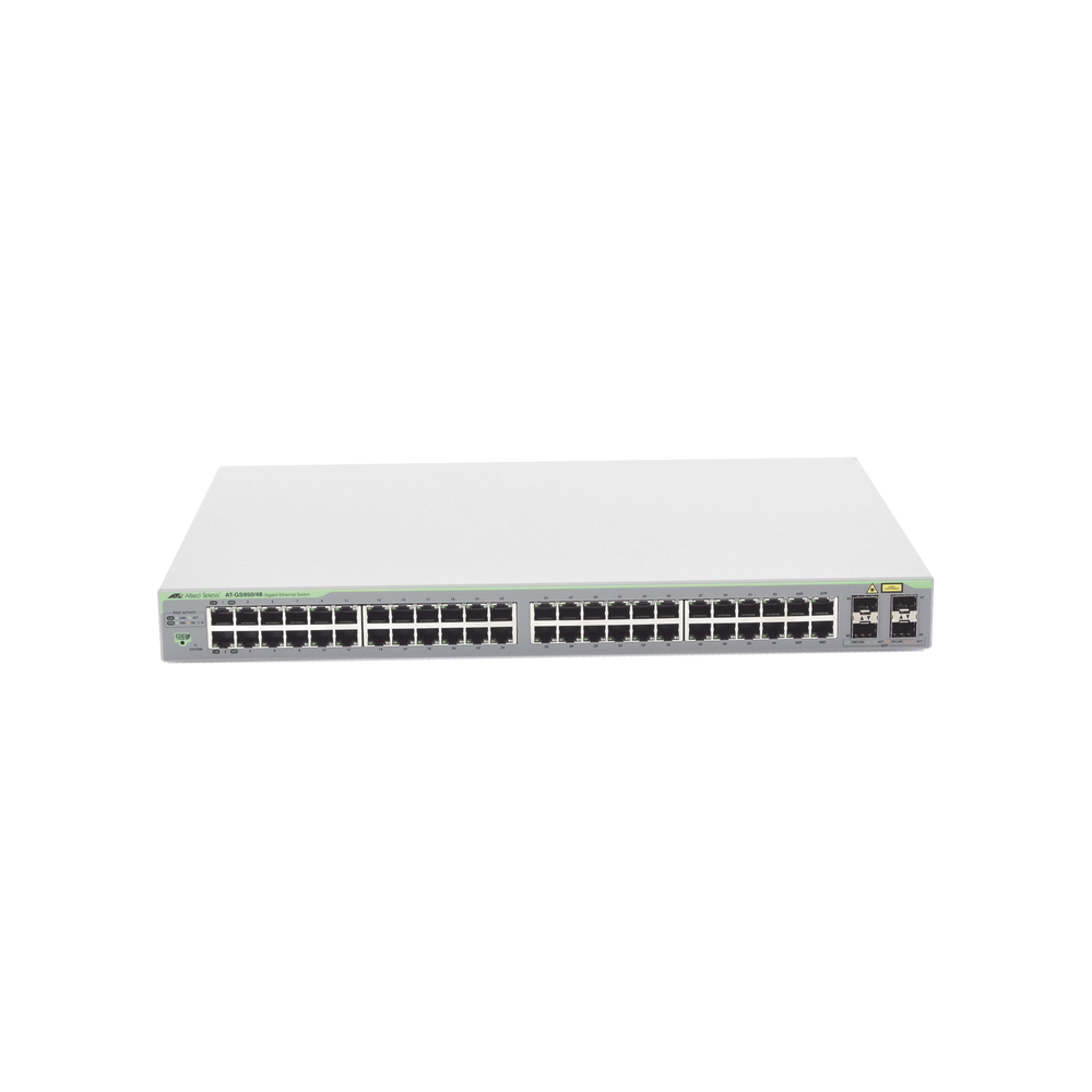 ATGS9504810 ALLIED TELESIS 48-Port Gigabit (4 x Combo) WebSmart S