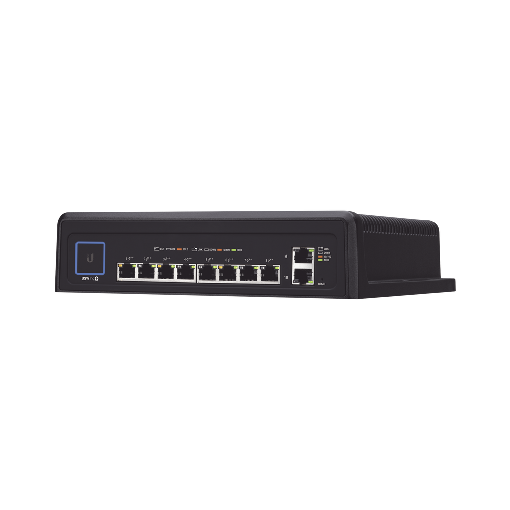 USWINDUSTRIAL UBIQUITI NETWORKS UniFi industrial switch with 10 P