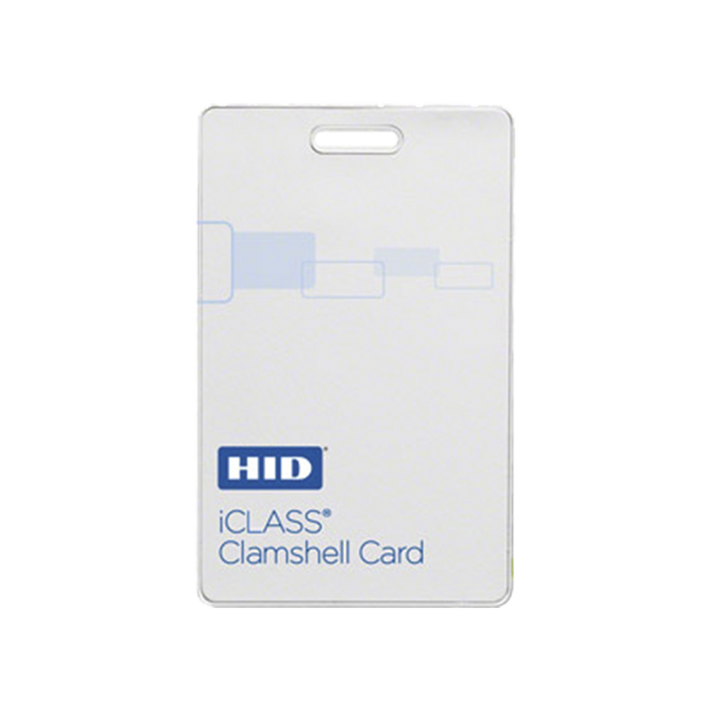 ICLASS2080 HID iClass Clamshell Card / 2 k memory / Lifetime Warranty ICLASS2080