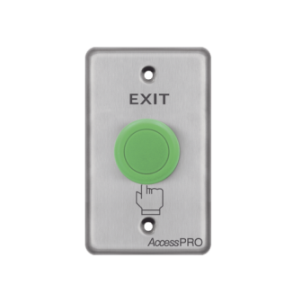 APBHVC AccessPRO Mushroom Type Green Exit Button APBHVC