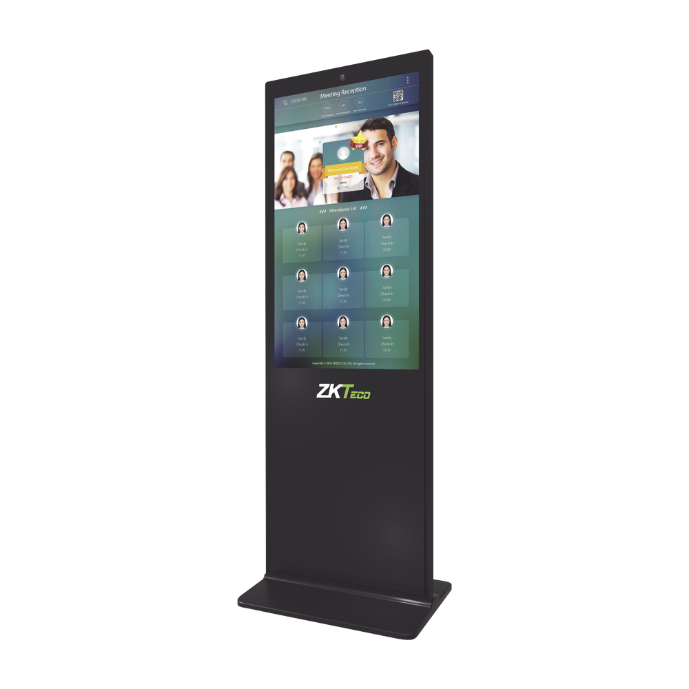 FACEKIOSKV43 ZKTECO 43 inch Screen Module For Advertising and Facial Recognition for