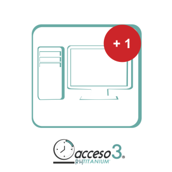 TITANIUMEST AccessPRO License for adding a Client PC / Time and Attendance Software /
