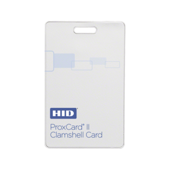 1326LSSMV HID Proximity Card Matte Finish Proxcard II HID Clamshell (Thick) / Lifetim