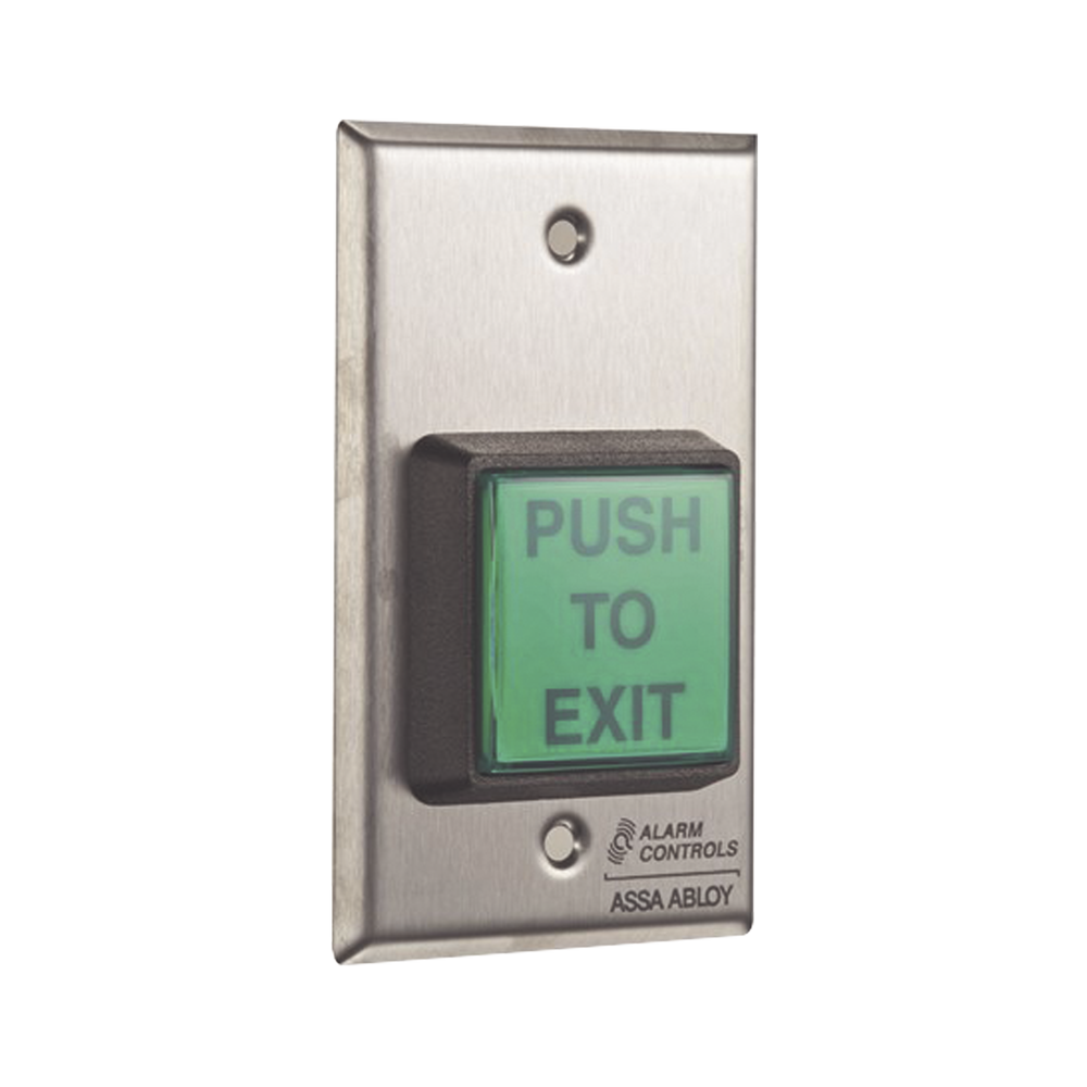 TS2 ALARM CONTROLS-ASSA ABLOY Exit Button Momentary Action TS2