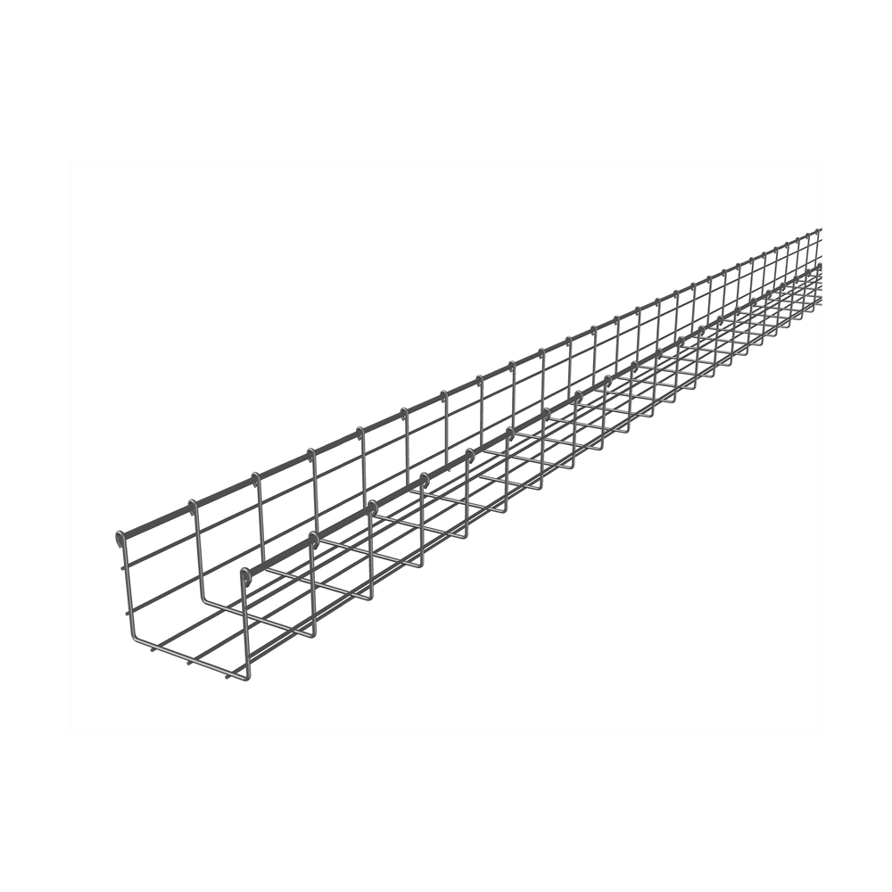 CH105150EZ CHAROFIL Wire Mesh Cable Tray 4.13/5.91 in (105/150 mm) Width 9.84 ft (3m)