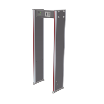 ZKD2180 ZKTECO 18 zone walkthrough metal detector / 3.7  LCD screen ZKD2180