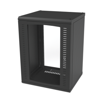 SR1916GFP LINKEDPRO BY EPCOM 19" 16U Wall Mount Cabinet Tempered