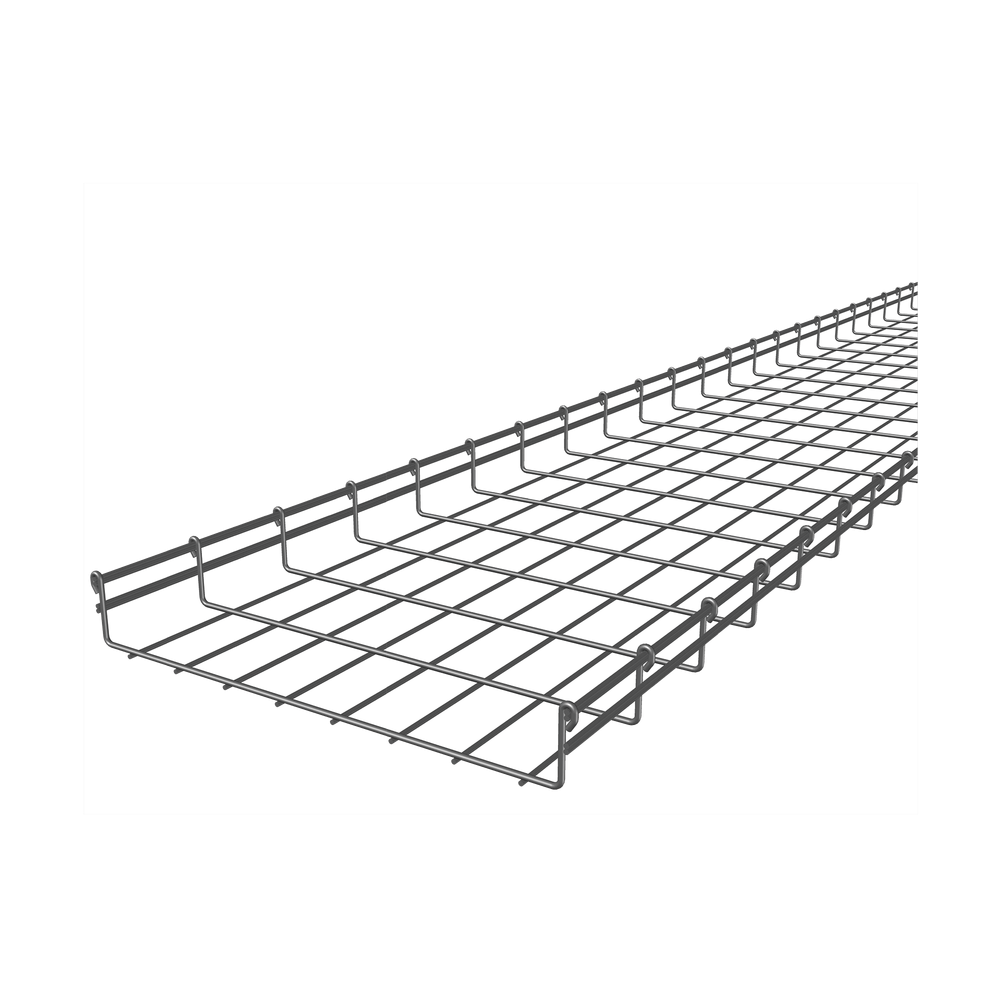 CH54400EZ CHAROFIL Wire Mesh Cable Tray Electro Galvanized up to 344 Cat6 Cables Sect