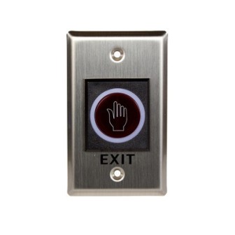 K2 ZKTECO Non Touch Exit Button with Receiver and Remote Key K2