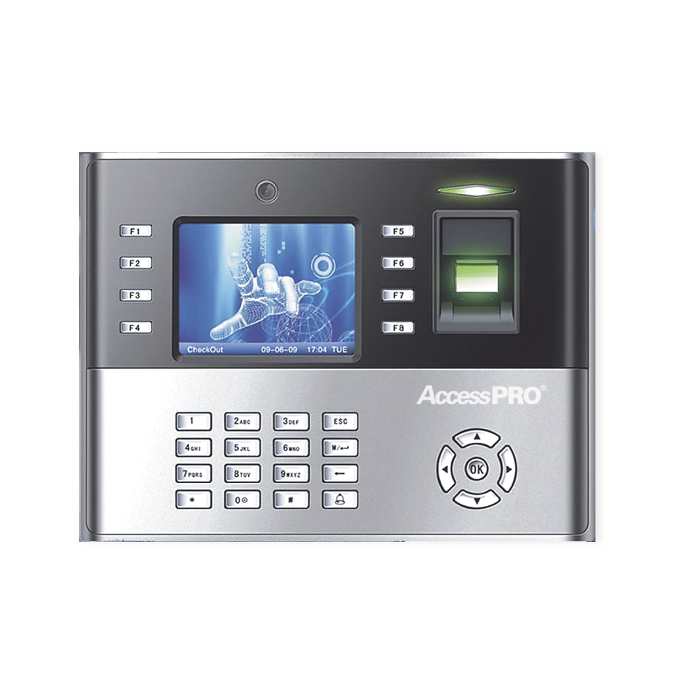 ICLOCK990 sinmarca Fingerprint and Proximity IP Reader with Keypad and Multimedia Scr