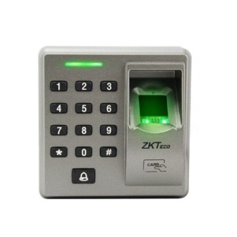 FR1300 ZKTECO Fingerprint and Proximity Reader with RS-485 Keypad for Interior Compat