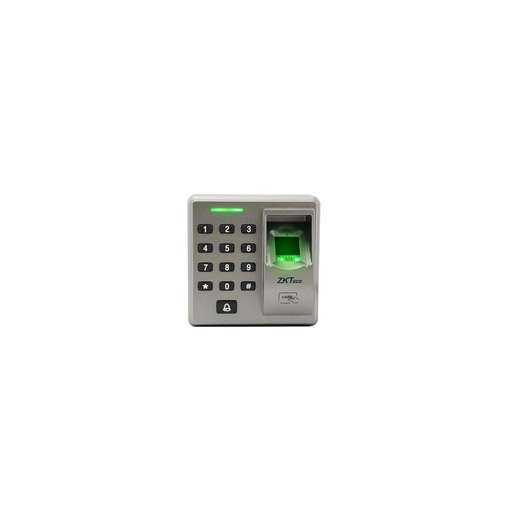 FR1300 ZKTECO Fingerprint and Proximity Reader with RS-485 Keypad for Interior Compat