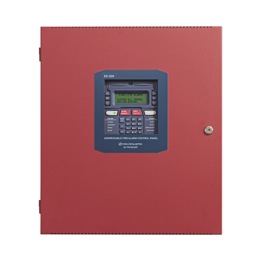 ES50X FIRE-LITE 50 Points Fire Detection Addressable Panel with Pre-Installed Communi