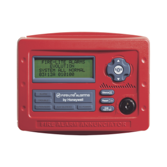 ANN80 FIRE-LITE Serial Annunciator for Fire-Lite Addressable Panels Red Color ANN-80