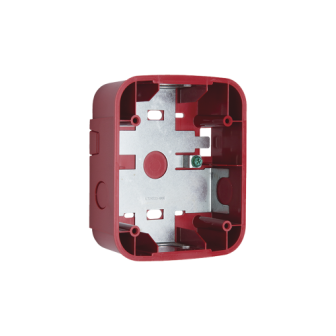 SBBRL SYSTEM SENSOR Red surface mount back box for wall installations New Modern and