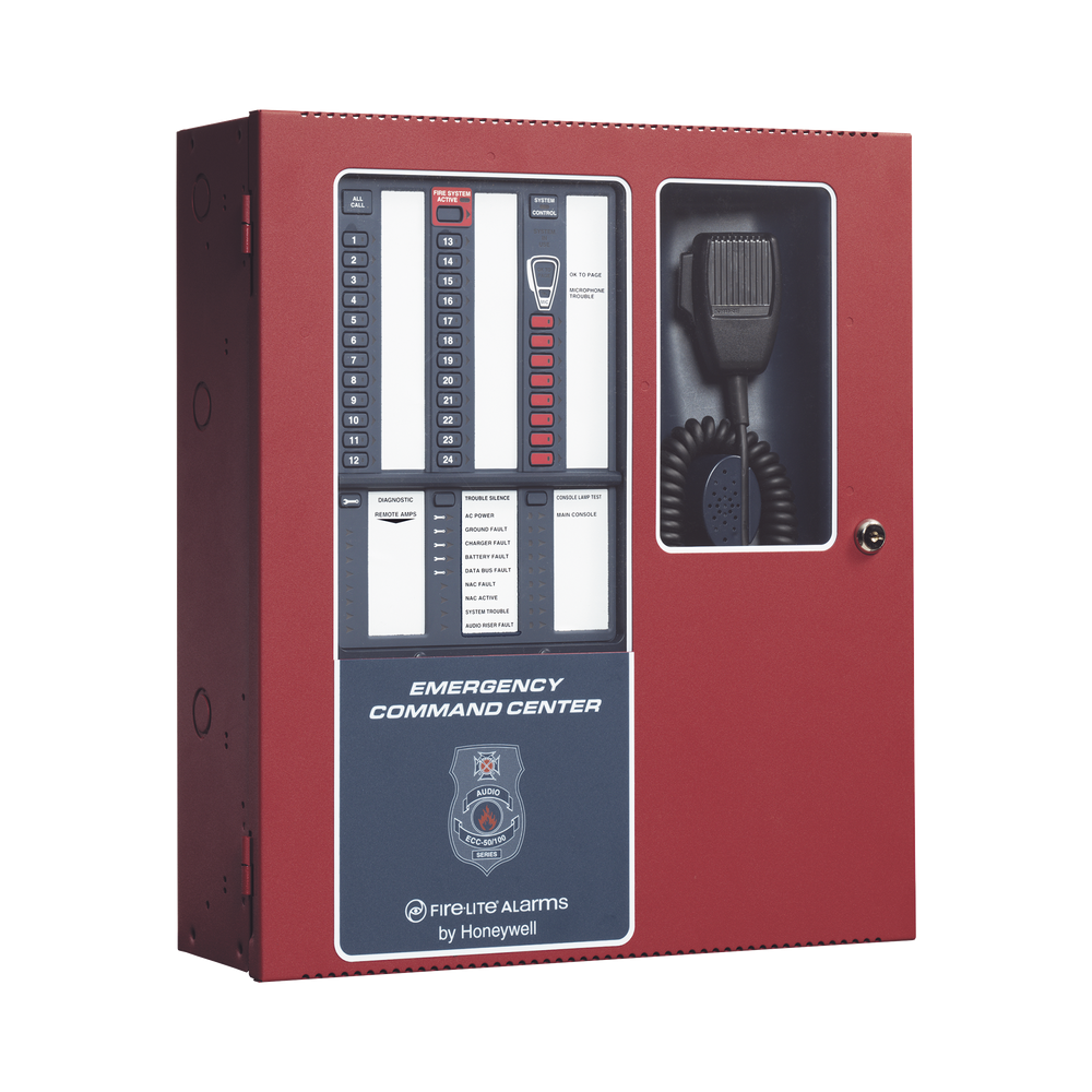 ECC50100 FIRE-LITE Emergency Command Center for Voicing and Evacuation ECC-50/100