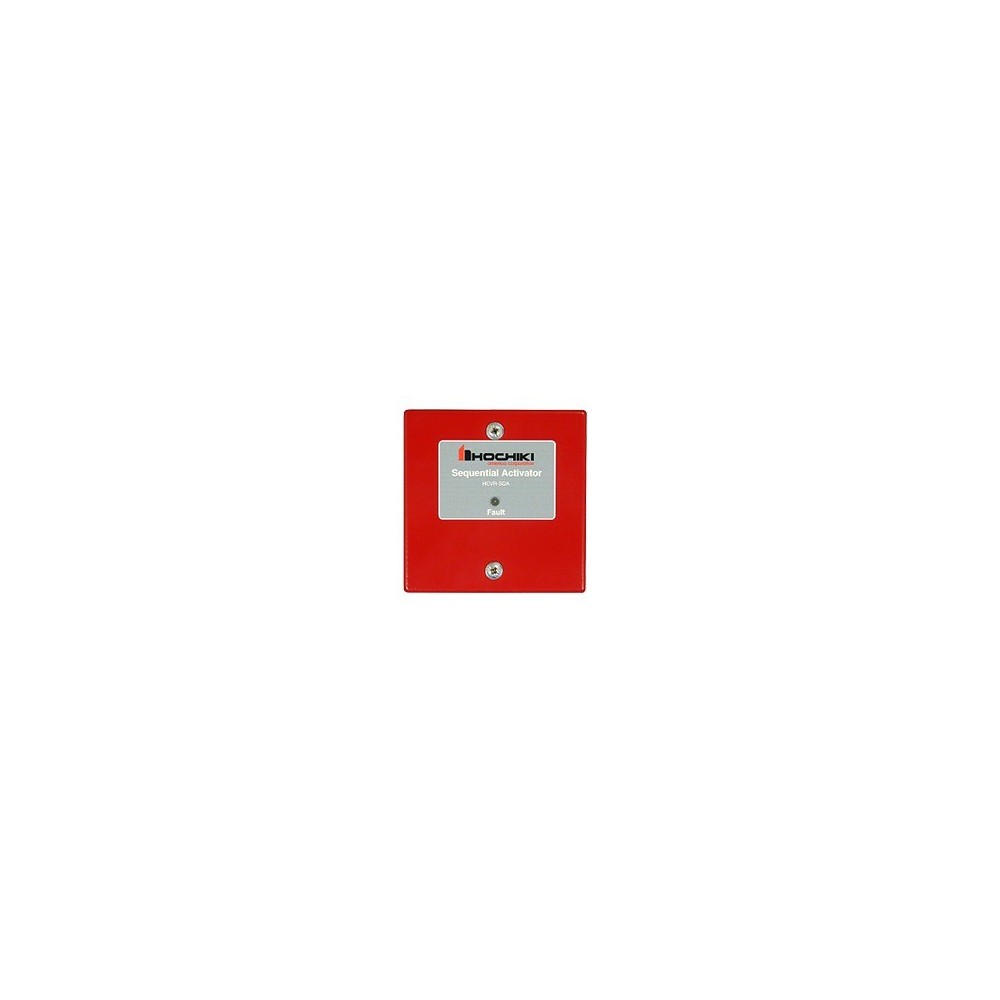 HCVRSQA HOCHIKI FIREPRO XTINGUISH Sequential Activator for HCVR-3 Red HCVR-SQA