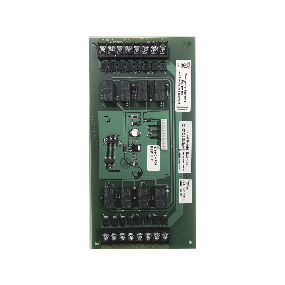 ECSCE4 SILENT KNIGHT BY HONEYWELL 4 Circuit Audio Expander for ECS50W and ECS125W ECS