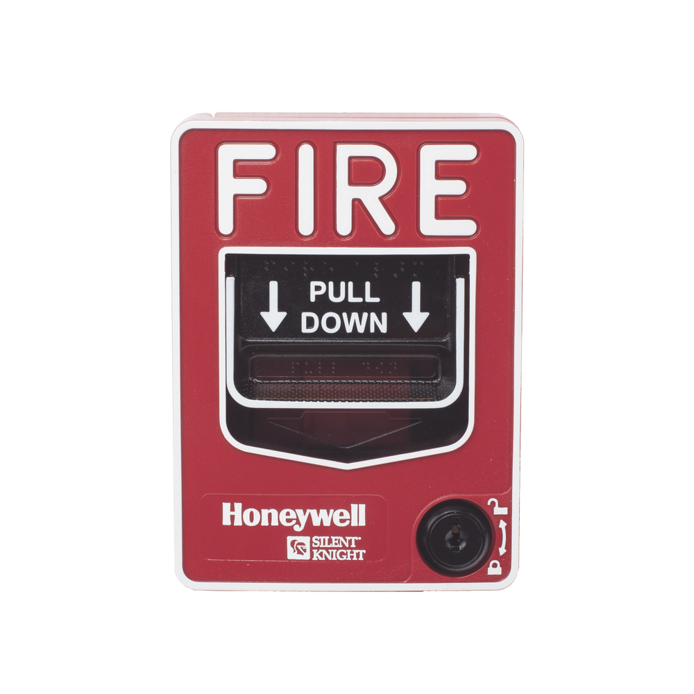 PSSA SILENT KNIGHT BY HONEYWELL Pull Station for Fire Systems  Single Action Reset wi