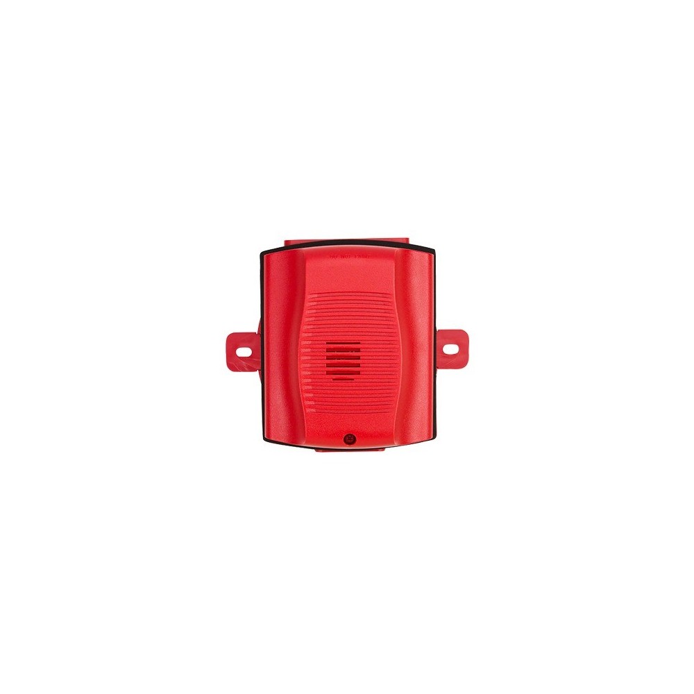 HRK SYSTEM SENSOR Red 12/24 volt horn for outdoor ceiling or wall installation HR-K