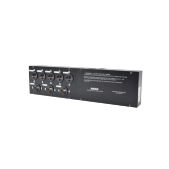 TPDP1208T TRANSTECTOR 120 Vac 20 A Surge Protector 8 Outlet Distributor. T-PDP-120-8T