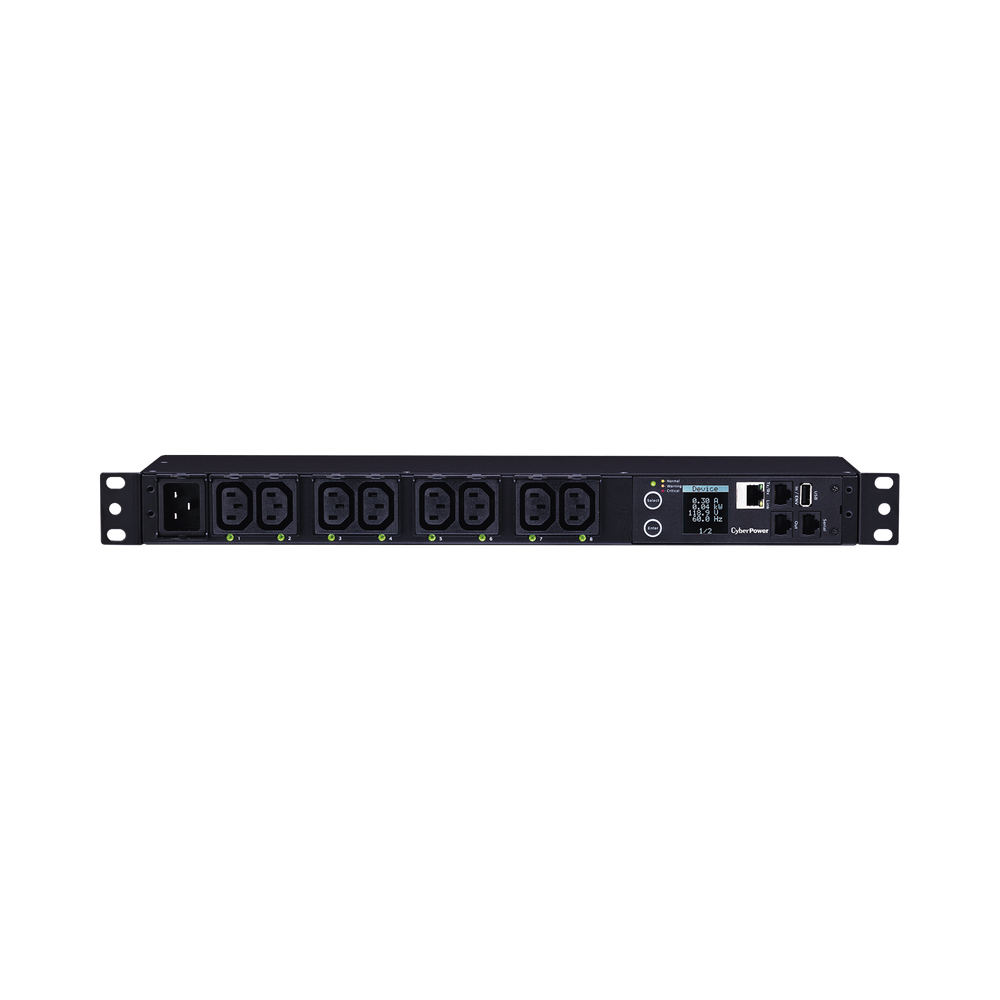 PDU81006 CYBERPOWER Switched 200-240 Vac PDU with 8 C13 Outlets 1