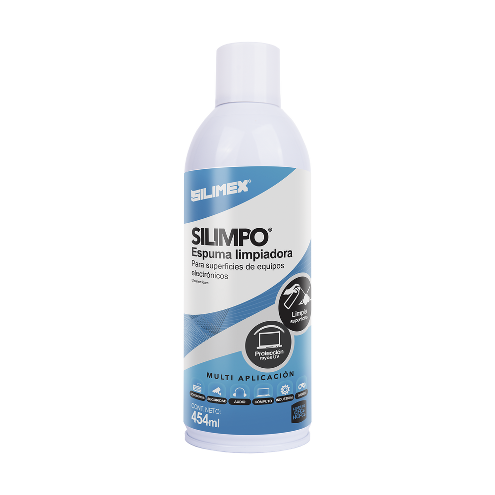 SILIMPO SILIMEX Cleaning foam for all types of plastic and metal surfaces of video sy