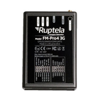 PRO43G RUPTELA 3G Vehicle Tracker Serial Ports Multiple Inputs an