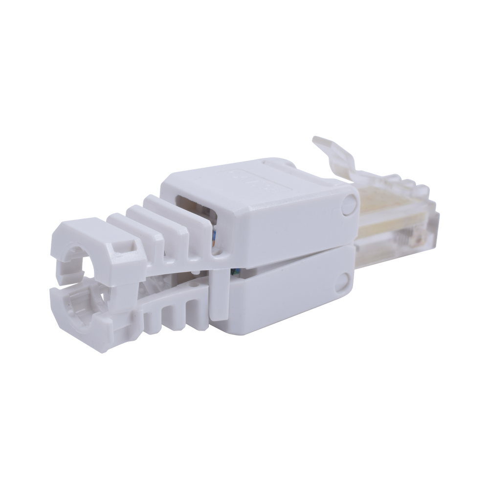 TC5WT LINKEDPRO BY EPCOM News plugs RJ45 connector for Cat5e UTP cable WITHOUT USE OF