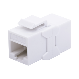 LPKJUC6A LINKEDPRO BY EPCOM UTP Cat6A female RJ45 to RJ45 female coupler Color White