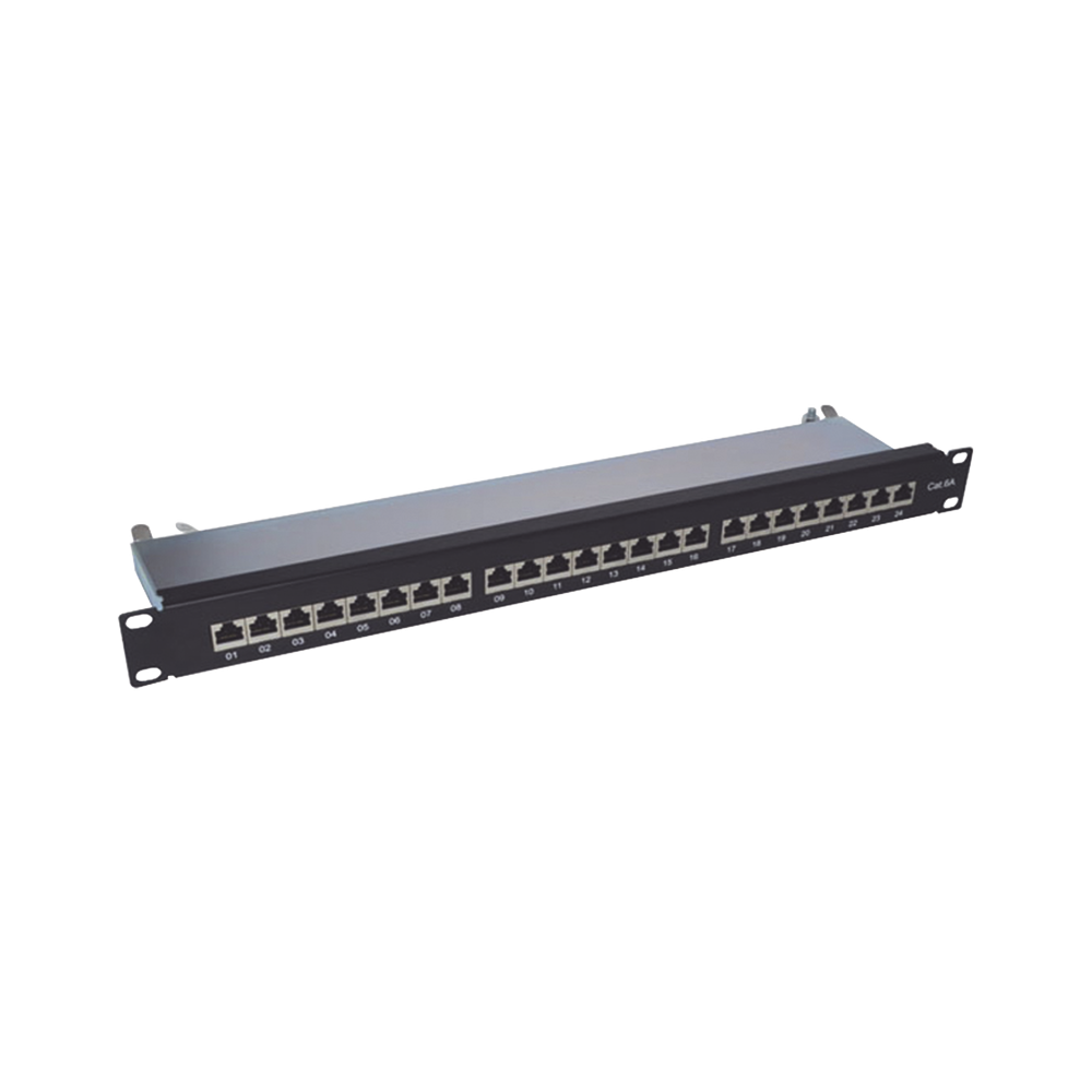 LPPPCS6A24P LINKEDPRO BY EPCOM 24-port Shielded Patch Panel Cat6A LP-PP-CS-6A-24P