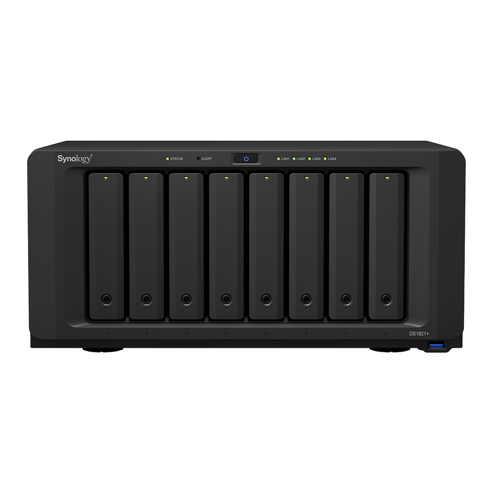 DS1821PLUS SYNOLOGY Desktop NAS Server with 8 Bays with 4 GB of R