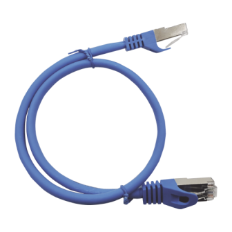 LPSTP6A200BU LINKEDPRO BY EPCOM Patch Cord Cat6A 10G shielded 2M ( 6.25 ft ) blue col