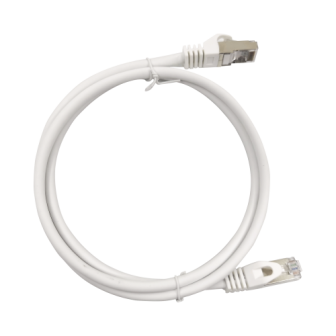 LPSTP6A050WH LINKEDPRO BY EPCOM Patch Cord Cat6A 10G shielded 0.5M (1.64 ft) white co