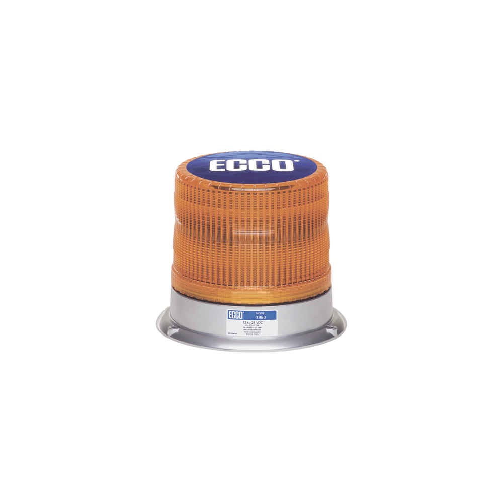X7960A ECCO 7960 Series Pulse LED beacons SAE Class I Amber color
