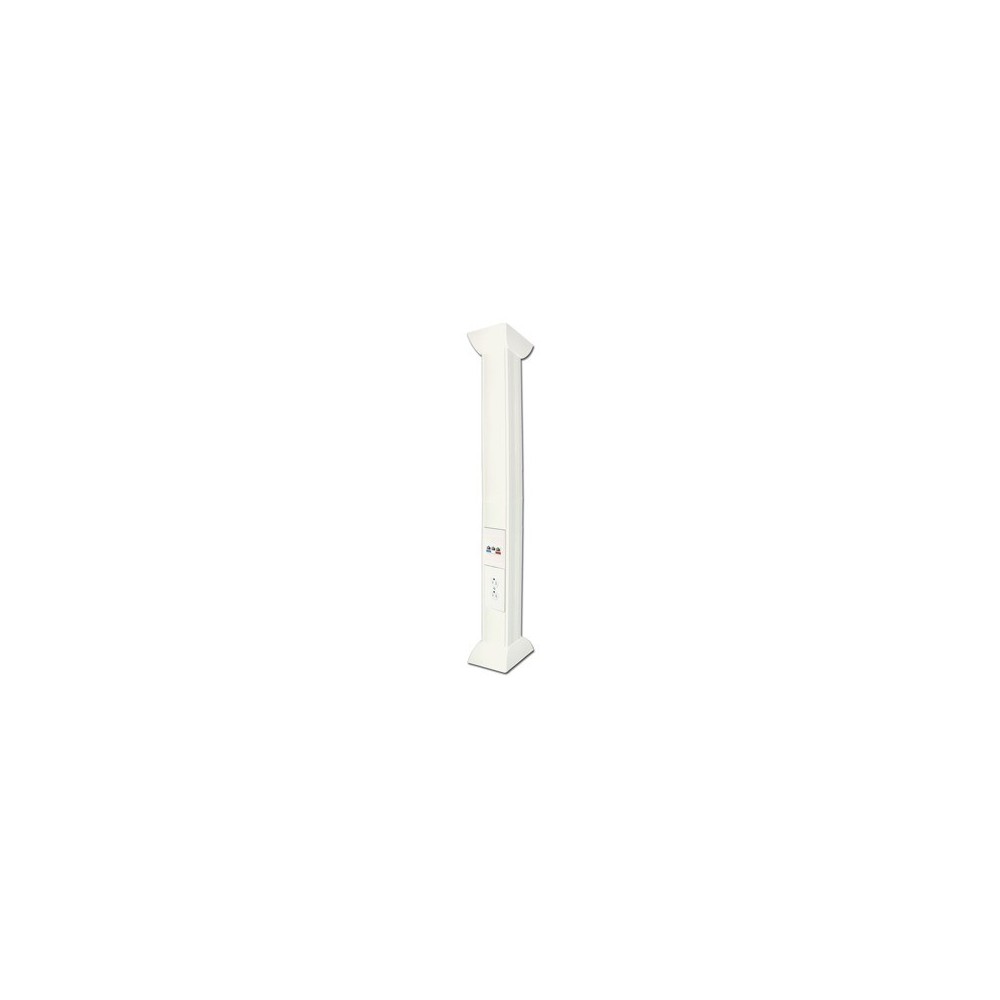 THP3M THORSMAN 3m White Pole for Installations of Electrical Mechanisms Voice and Dat