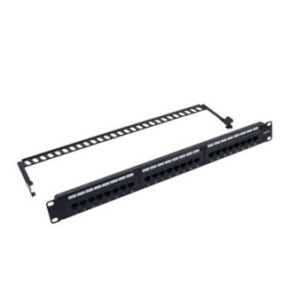 LPPP6A LINKEDPRO BY EPCOM Category 6A Patch Panel 24 ports. LP-PP-6A