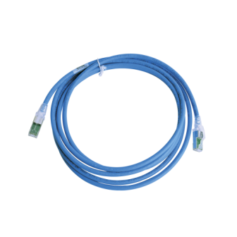 ZM6AS1006 SIEMON Patch Cord Z-MAX Cat6A S/FTP CM/LS0H 10ft Blue Color ZM6A-S10-06