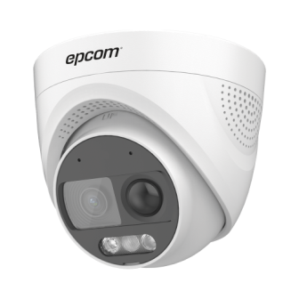 EPCOM E8TURBOT 2MP / 1080p TVI Dome / 24/7 Color image 2.8 mm Le