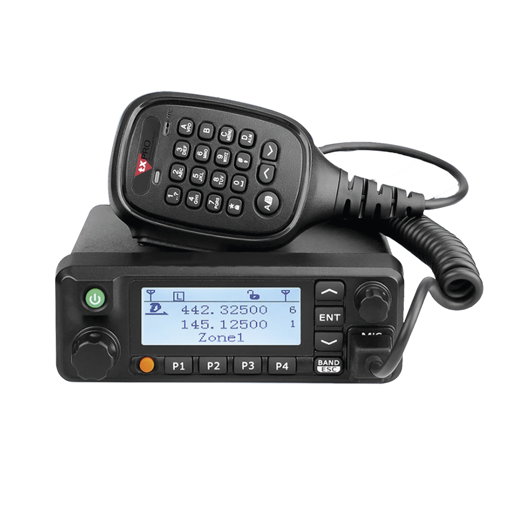 TXM9600 TX PRO Dual Band Mobile Radio 136-174 MHz for VHF and 400-480 MHz for UHF inc