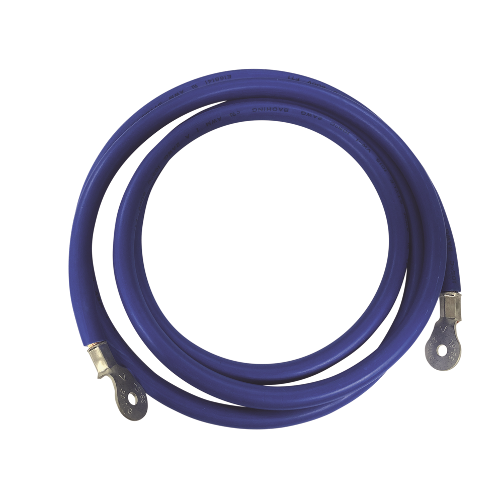 CBL2AWG22B EPCOM POWERLINE Battery cable 2.2m blue 2 AWG with lug