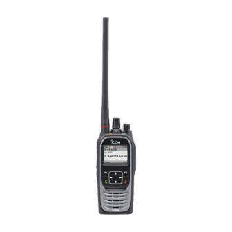 ICF4400DS41 ICOM Portable digital radio with 1024 channels on range 450-512MHz sumers