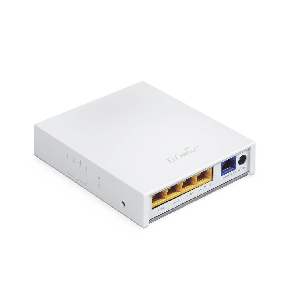 EWS500AP ENGENIUS 2.4 GHz Access Point for Wall in 2.4 GHz MIMO 2x2 4-Port Switch and