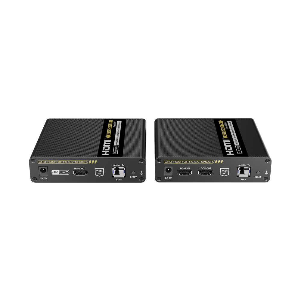 TT993 EPCOM TITANIUM HDMI Extender Kit over 10G OPTICAL FIBER at 40 Km / Resolution 4