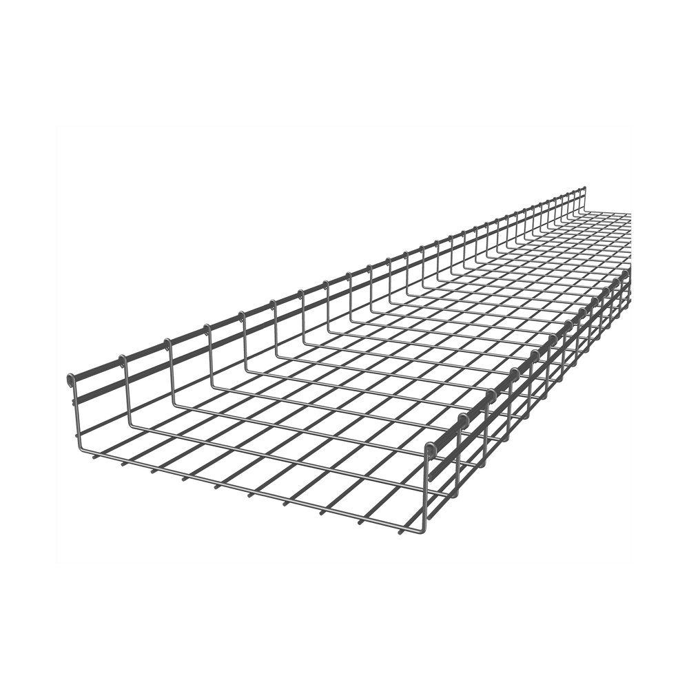 CH105500EZ CHAROFIL Wire Mesh Cable Tray 4.13/19.69 in (105/500 mm) Width 9.84 ft (3m