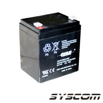 WP4512P Syscom Backup Battery at 12 Vdc / 4 A. WP-45-12-P