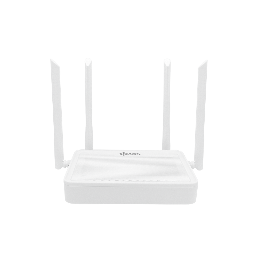 FD604GWSX CDATA Wi-Fi 6 ONU 2.4GHz/5GHz 802.11 b/g/n/ac/ax XPON 4 Ethernet ports 10/1