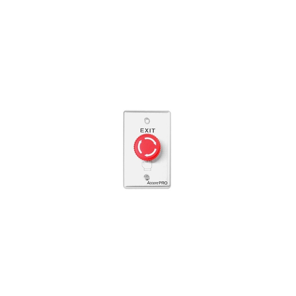 APBSEM AccessPRO Emergency Red Exit Button or Stop Button APBSEM